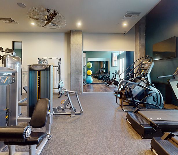 LoDo Apartments for Rent - The Battery on Blake Street - Fitness Center Virtual Tour