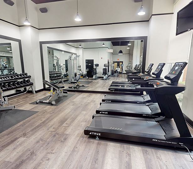 Brick Row Apartments in Richardson, TX - Fitness Center