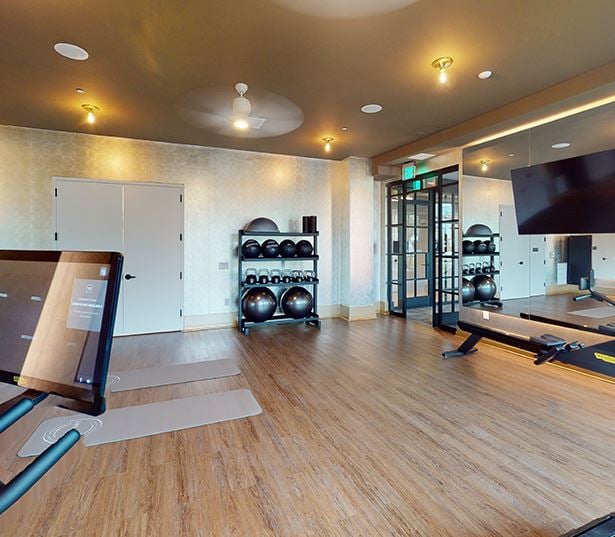 Brand New Apartments in Herndon, VA - Passport Apartments - Fitness Studio