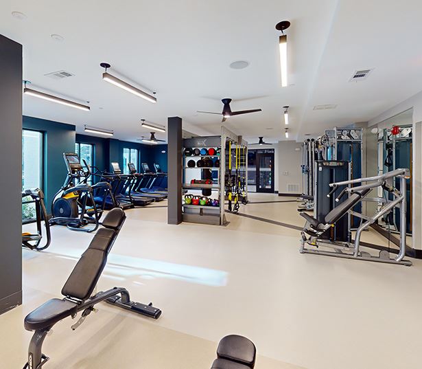 Brand New Townhomes in Atlanta - Auden Apartments - Fitness Center Virtual Tour