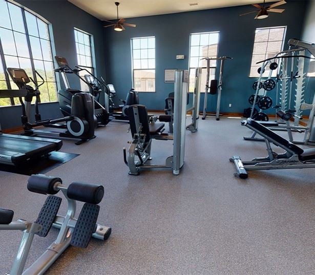 apartments for rent in brentwood tn - Cadence Cool Springs fitness center virtual tour