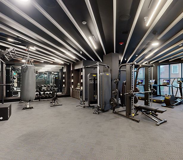 Woodmont Triangle Apartments - The Camille - Fitness Center Virtual Tour