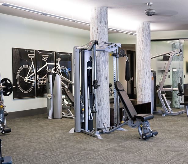 Austin Domain apartments - The Addison Apartments Fitness Center virtual tour