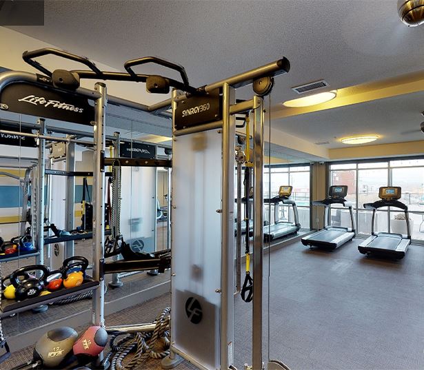 1 Bedroom Apartments in RiNo Denver - Hartley Flats - Fitness Center Virtual Tour