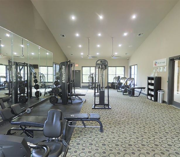 South Austin apartments for rent in Austin ISD - Ridgeview fitness center virtual tour