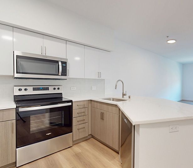 Pet Friendly Apartments in South Lake Union - Neptune SLU Apartments - Harbor Floor Plan Virtual Tour