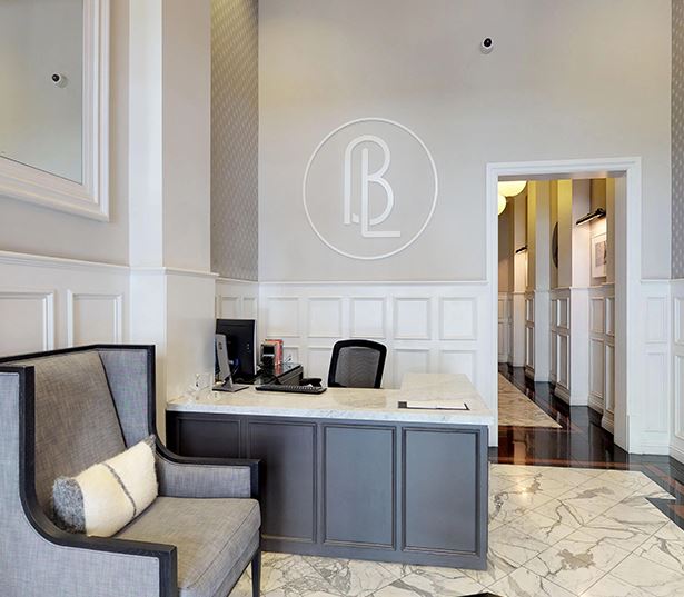 Apartments for rent in LA near LA Live - Brockman Lofts lobby virtual tour