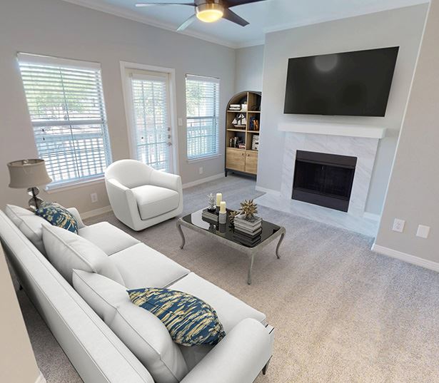 Renovated apartments in McKinney ISD - Villas at Stonebridge Ranch Pebble Beach floor plan