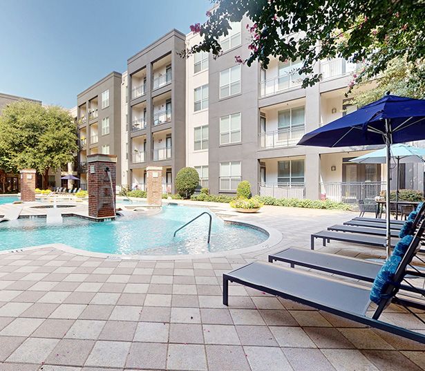 1 Bedroom Apartments in Dallas - Icon at Ross - Pool Virtual Tour