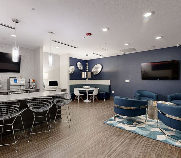 Studio LoHi  - resident lounge virtual tour - Denver, CO Apartments