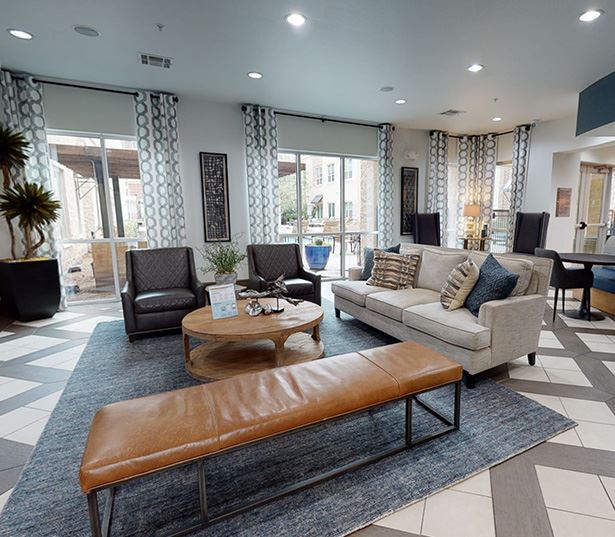 District at Greenbriar Apartment Homes in Houston, TX - Lounge virtual tour