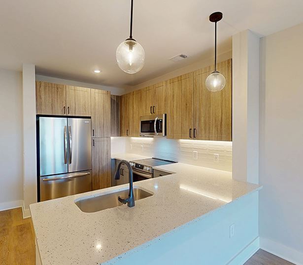 Brand new Charleston Apartments - The Henslow Daniel Island Apartments - Sandpiper floor plan virtual tour