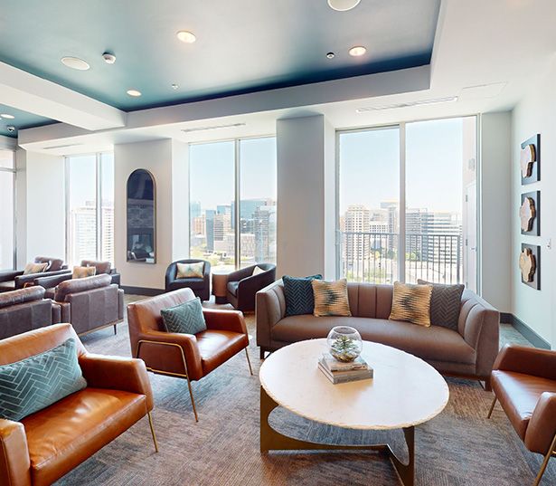 SkyHouse Dallas - skylounge virtual tour - High Rise Apartments in Dallas