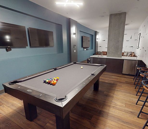 Apartments near Coors Field - The Battery on Blake Street - Sports Lounge Virtual Tour