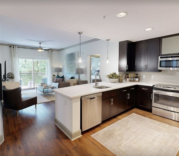 Apartments for Rent in SouthPark Charlotte - The Encore SouthPark - Knight Floor Plan
