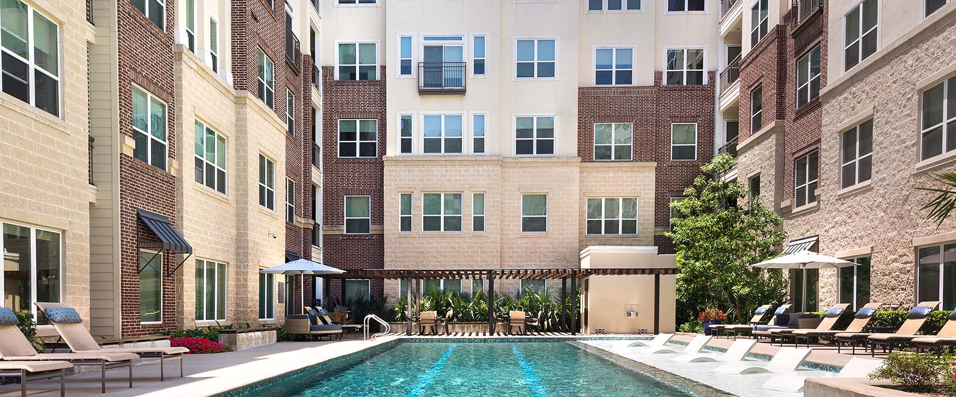 Rice Village Apartments - District At Greenbriar pool