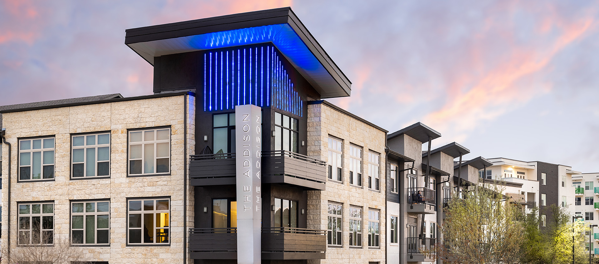 Austin, TX Apartments at The Domain - The Addison - Exterior
