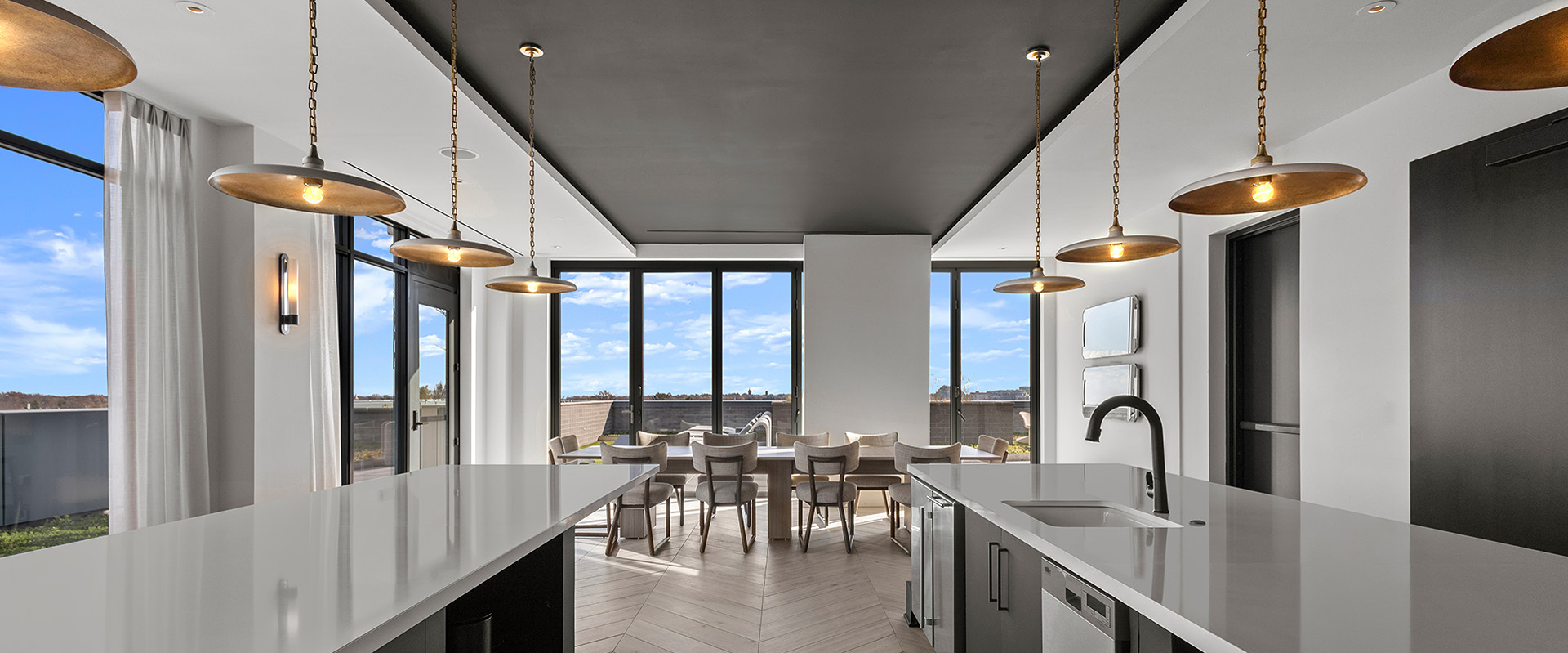 The Camille Bethesda MD - clubroom kitchen