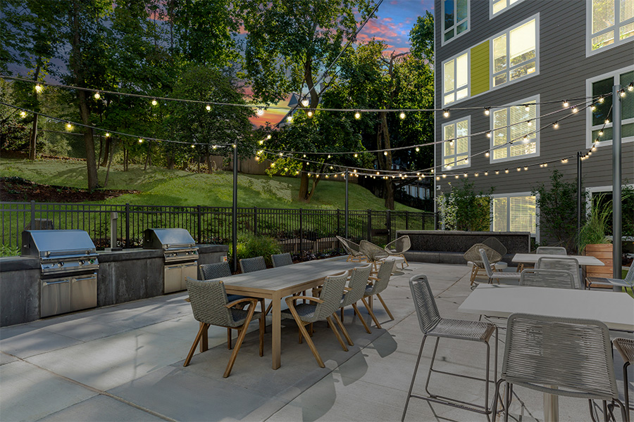 Velo Forest Hills Apartments - courtyard - Boston, MA apartments