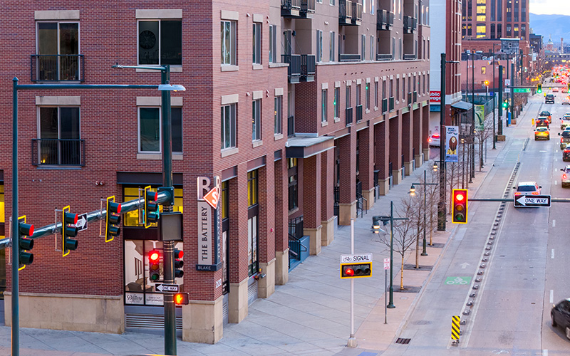 LoDo Apartments in Denver - The Battery on Blake Street - Bikers Paradise