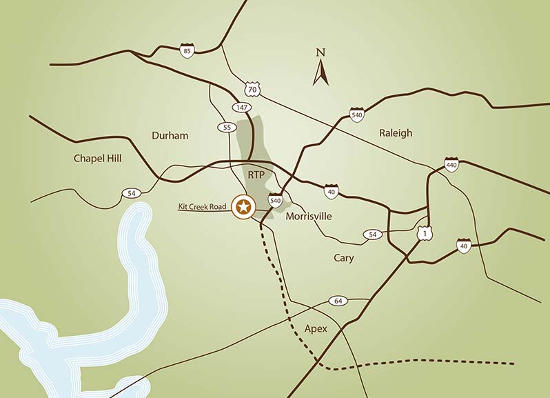 Cary apartment homes - Chancery Village neighborhood 