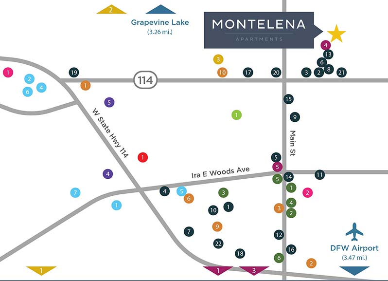 Grapevine, Texas Apartments Montelena Apartments
