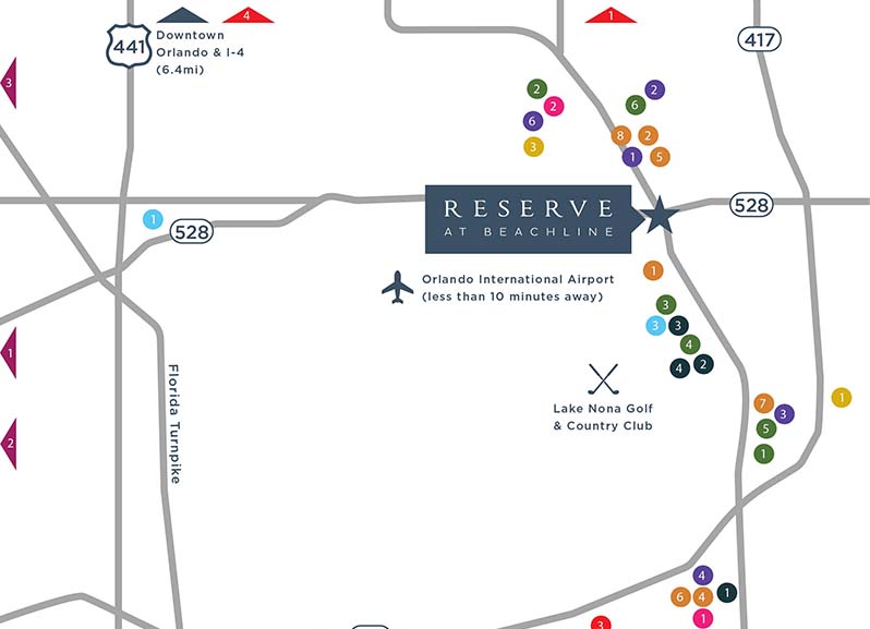 Olando, FL apartments - Reserve at Beachline Neighborhood