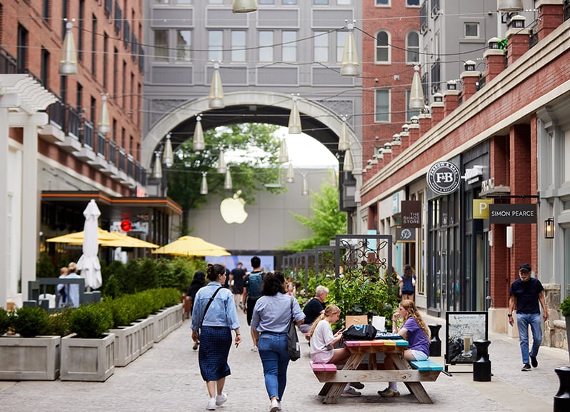 Create Walkable Neighborhoods: Bethesda Row, Bethesda, Maryland