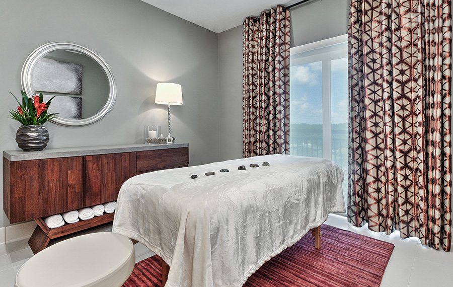 Brick Row Apartments - Richardson Apartments with Onsite Retail - Refresh Thai Spa