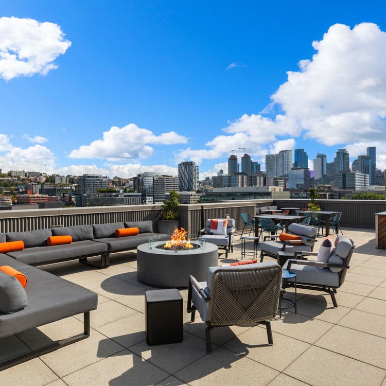 Neptune Apartments for Rent in Seattle, WA - rooftop views