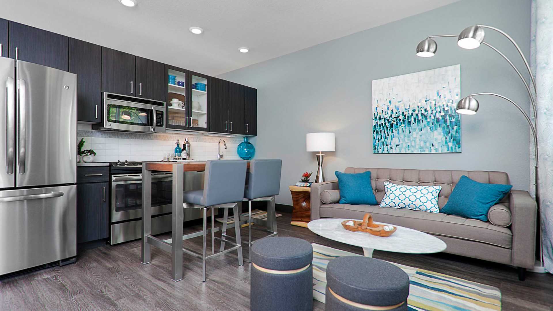 Studio LoHi Apartments in Denver - Living Room
