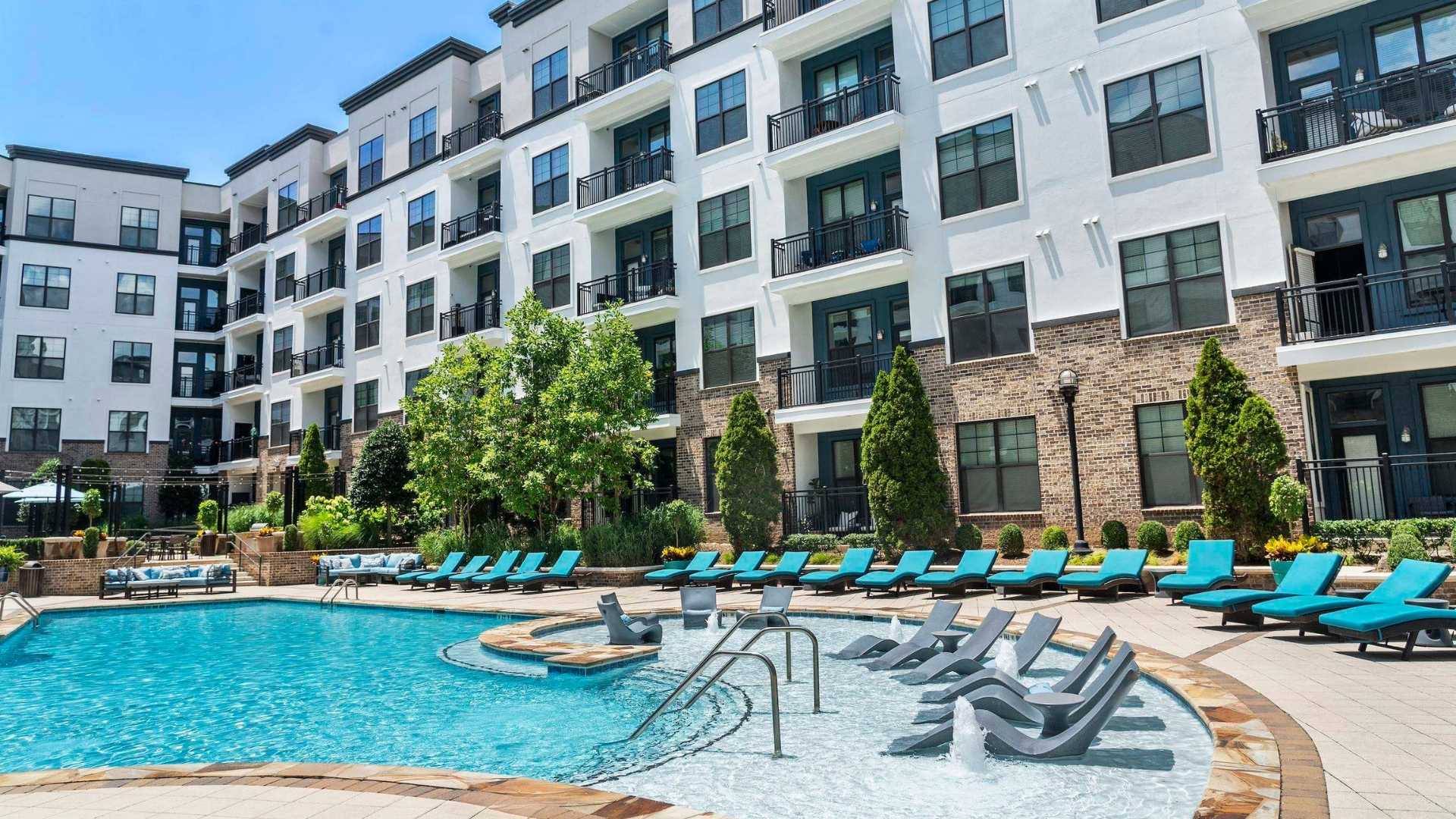 2700 Charlotte Charming Kitchen and Dining Interior Nashville TN - apartments for rent in nashville tn 37209