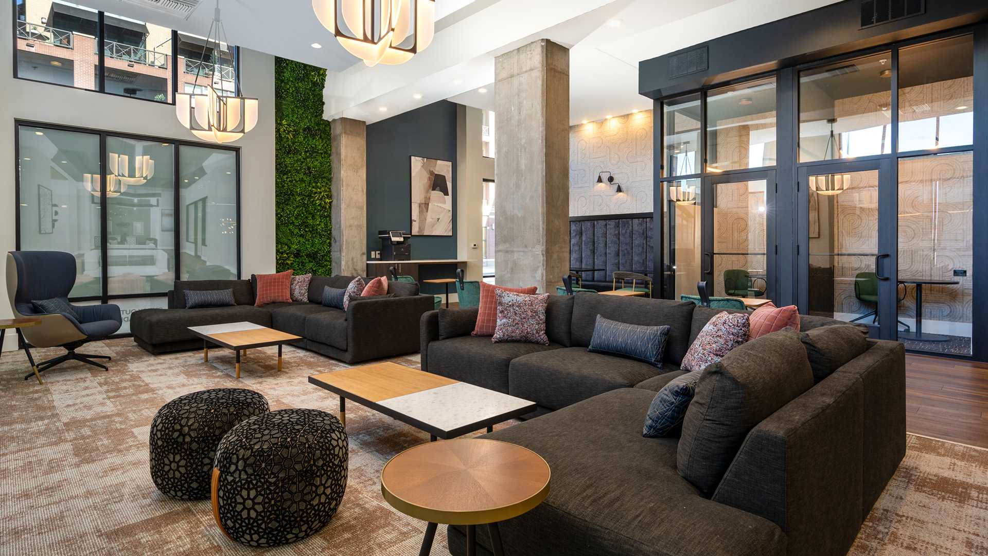 The Battery on Blake Street - Denver LoDo loft apartments - WiFi Cafe