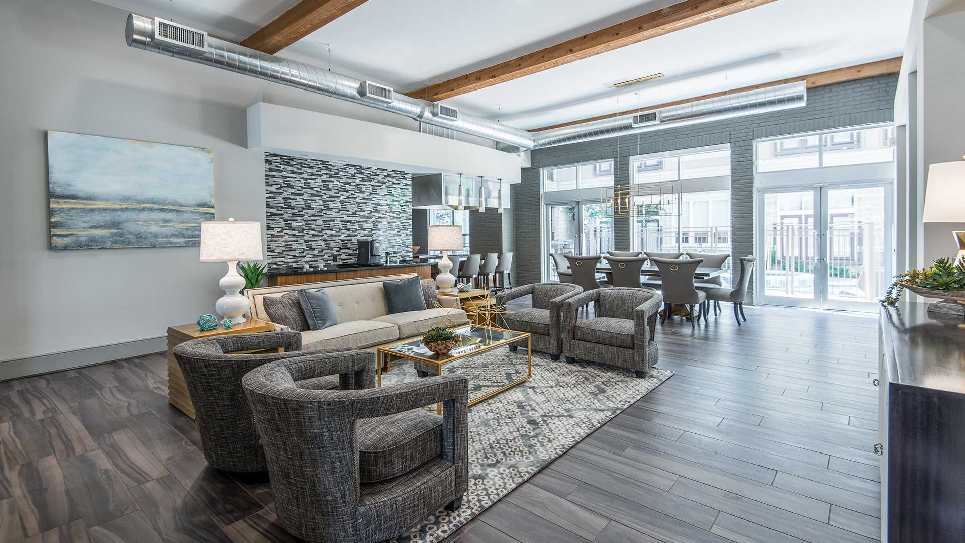 Golden Triangle Apartments in Denver - The Boulevard - Clubhouse