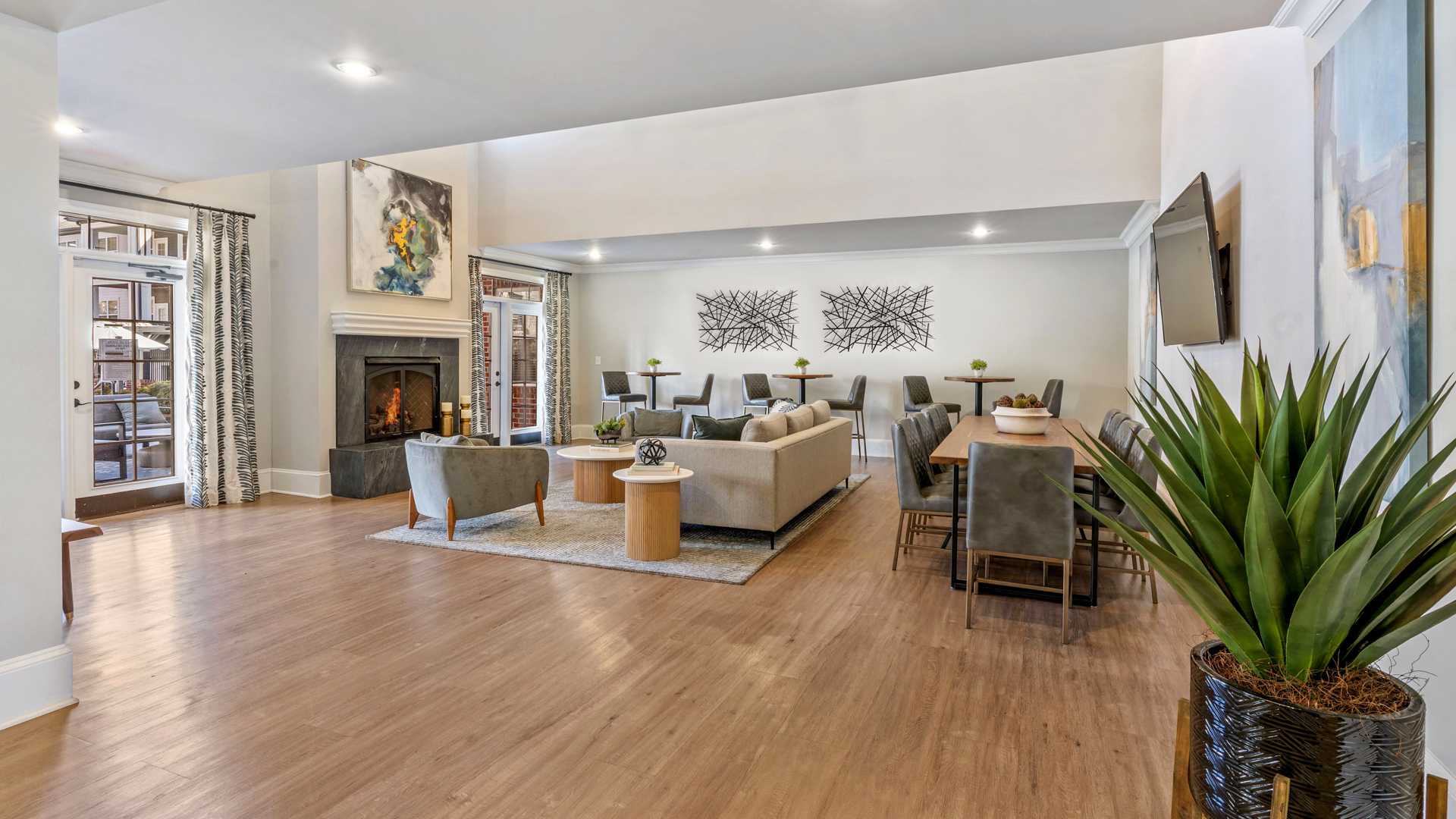 Cary Apartments near RDU Airport - Chancery Village clubhouse
