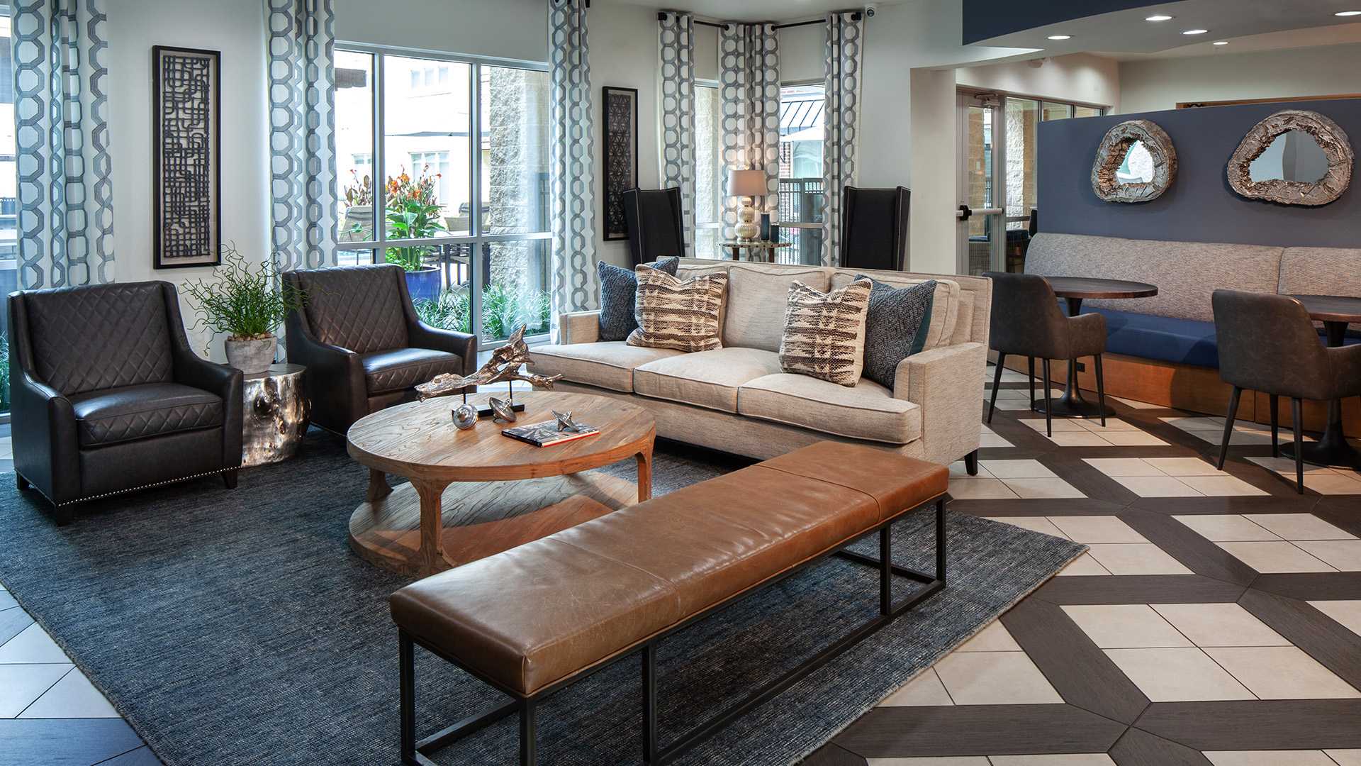 Houston, TX Apartments for Rent - District at Greenbriar - Clubhouse