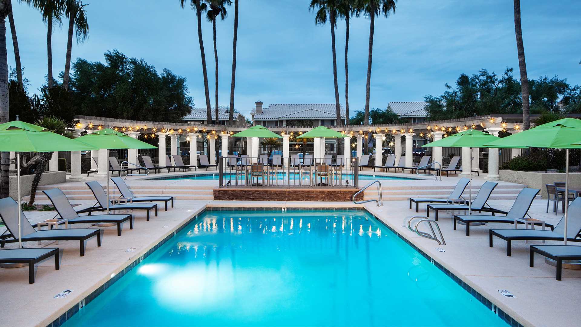 San Carlos Apartments in Old Town Scottsdale - Outdoor swimming pool