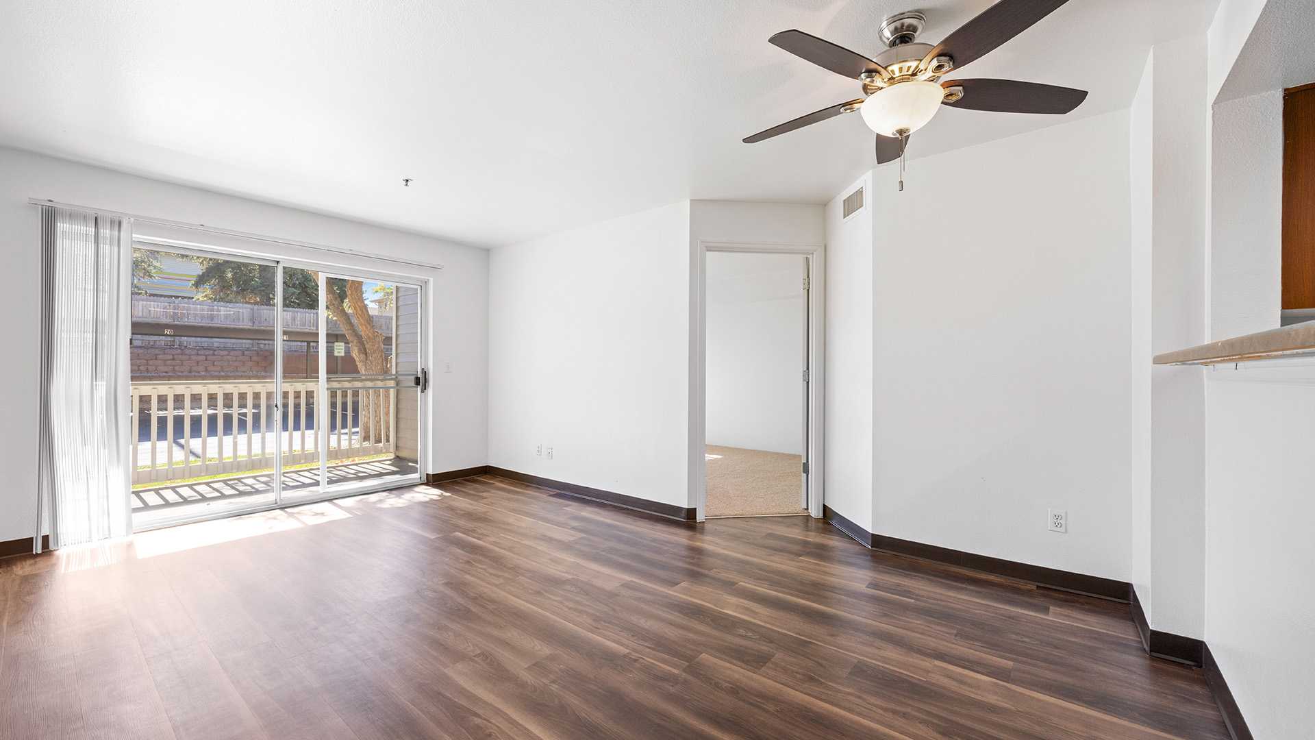 Jefferson Square Living Room Denver CO - Hampden South