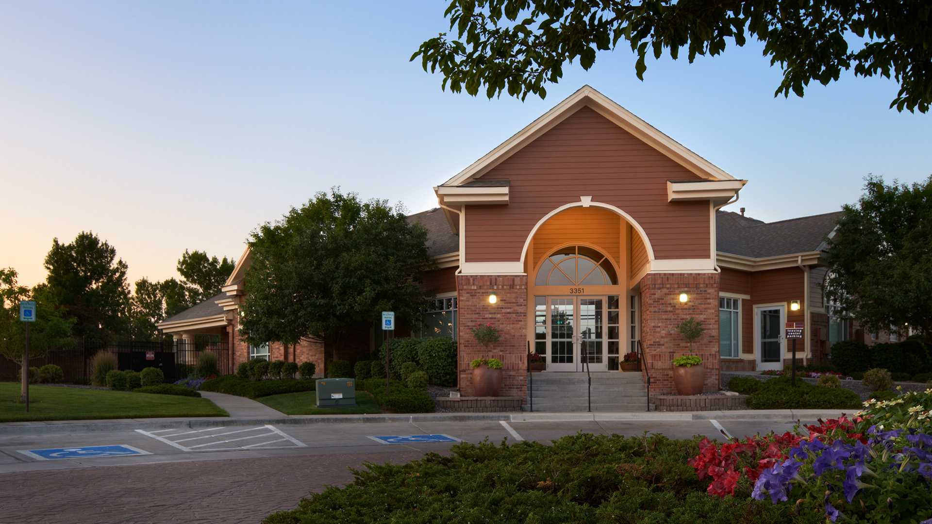 Madison Park Clubhouse Exterior Thornton CO - 120th