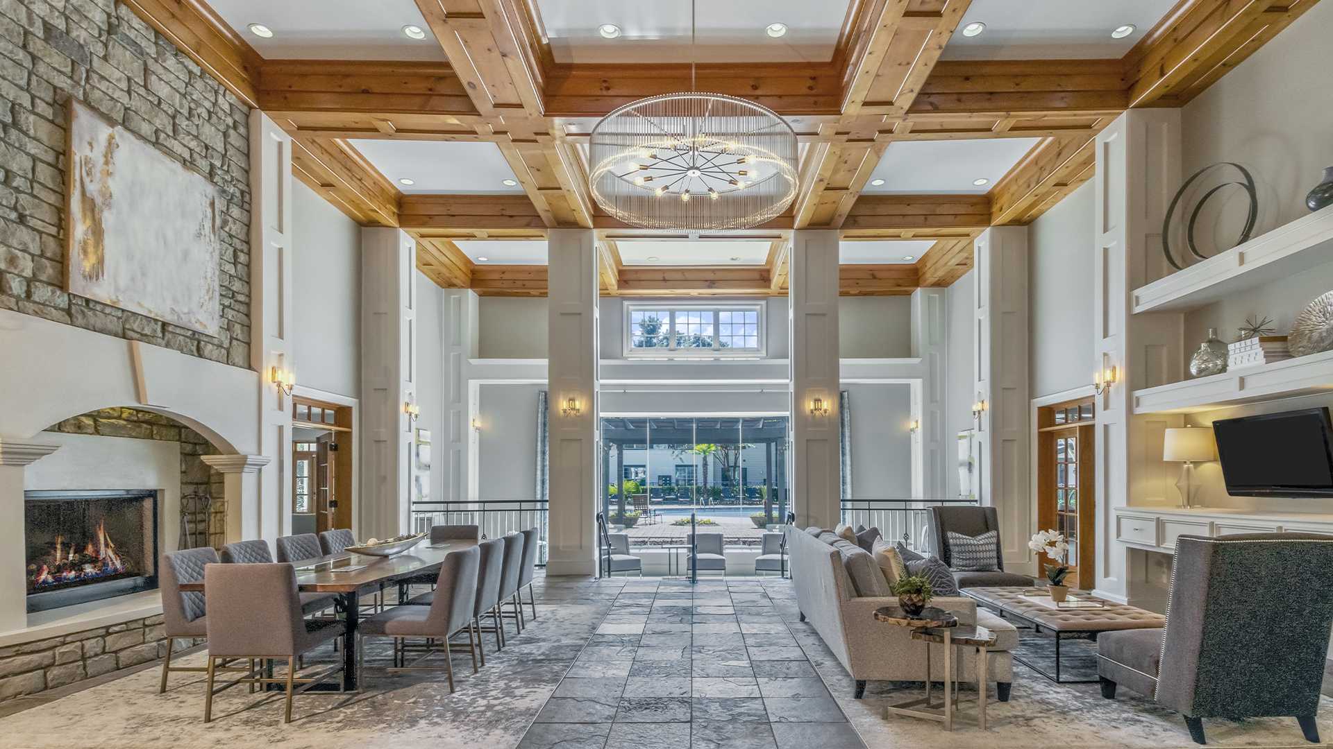 Updated Ballantyne Apartments in Charlotte - Promenade Park - Clubhouse
