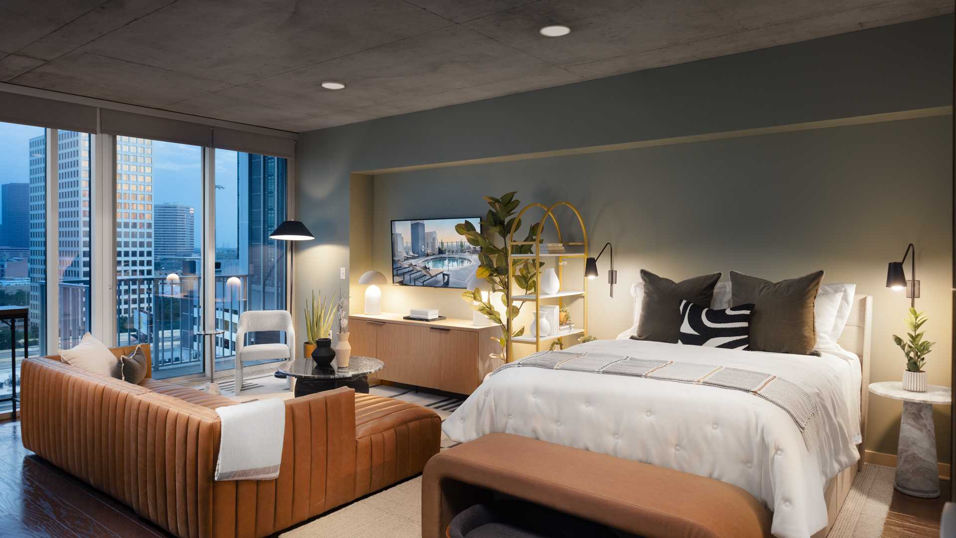 Galleria apartments houston - SkyHouse River Oaks - Interior