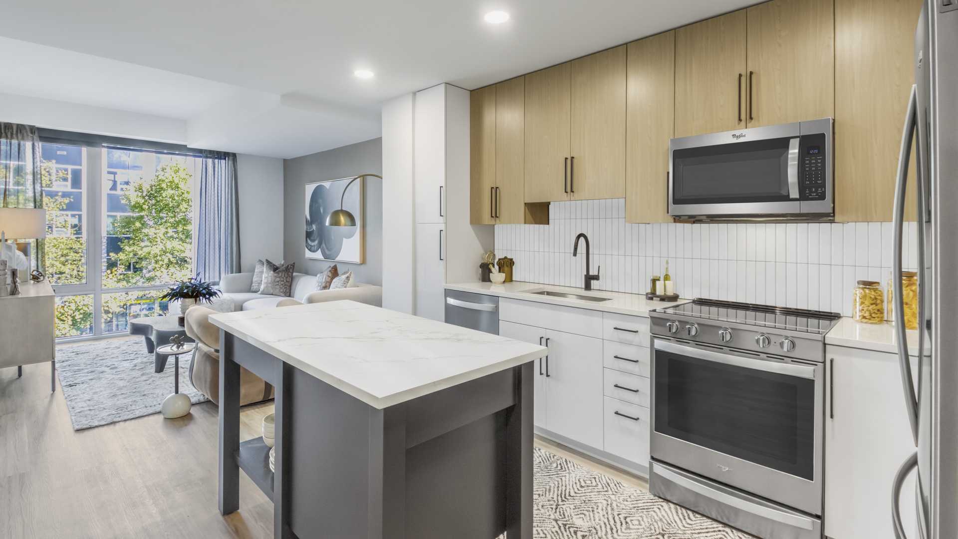 1 Bedroom Apartments Bethesda - The Camille Apartments - Kitchen