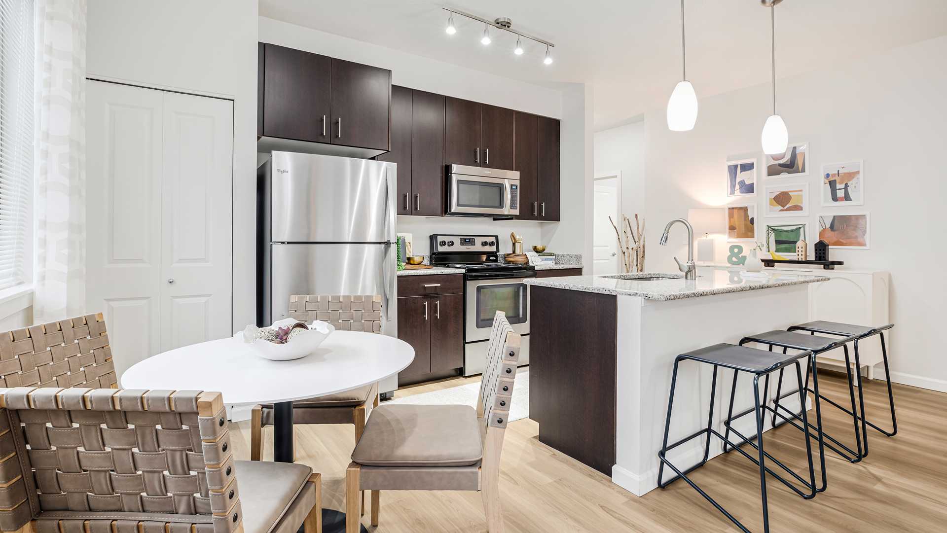 Victory Flats Apartments at Elmonica Station - Beaverton, OR - Kitchen