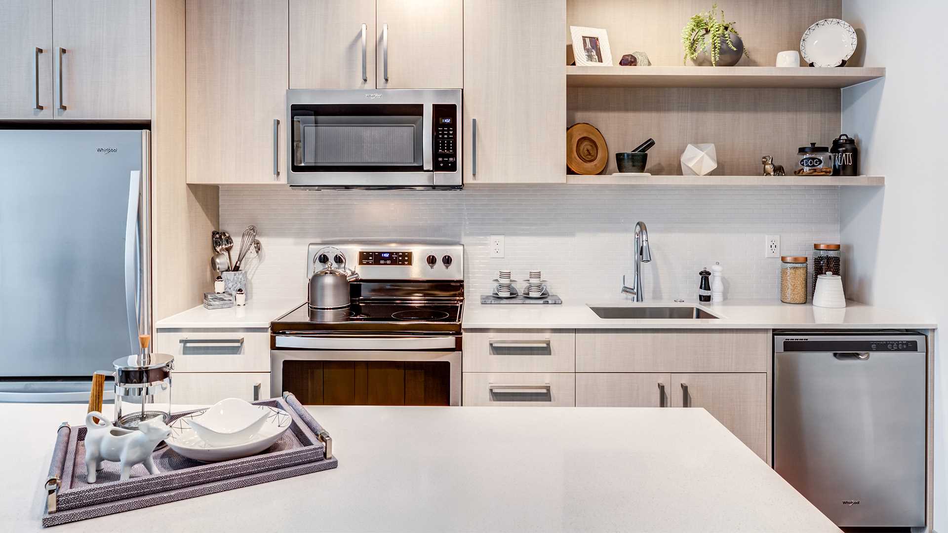 Velo Forest Hills Apartments in Jamaica Plain - Boston, MA - kitchen