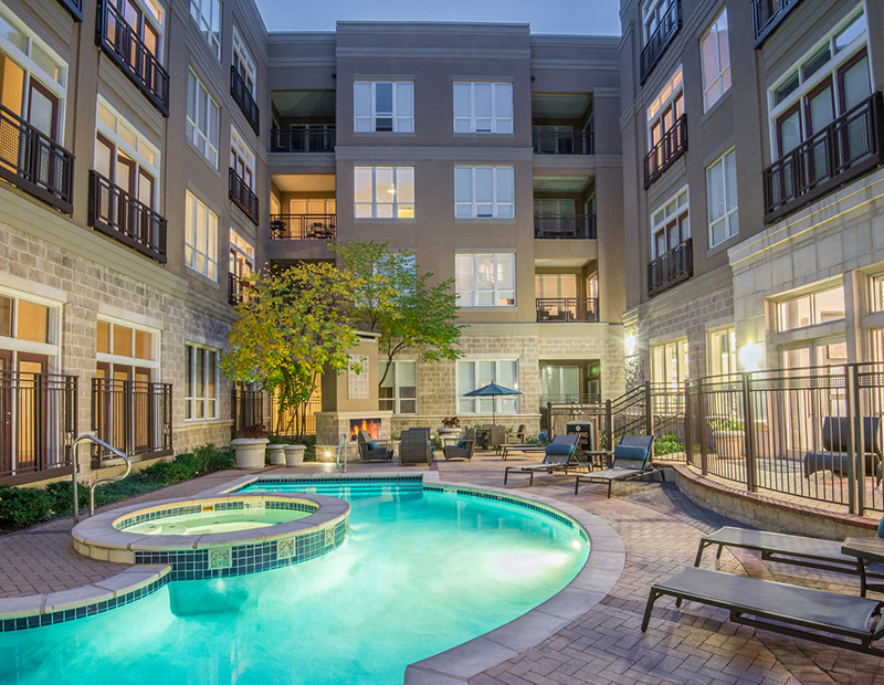The Boulevard Apartments in Denver - Pool