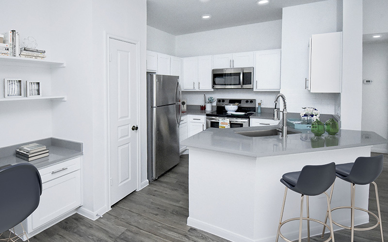 NoA on McNeil Townhomes in Austin - Kitchen
