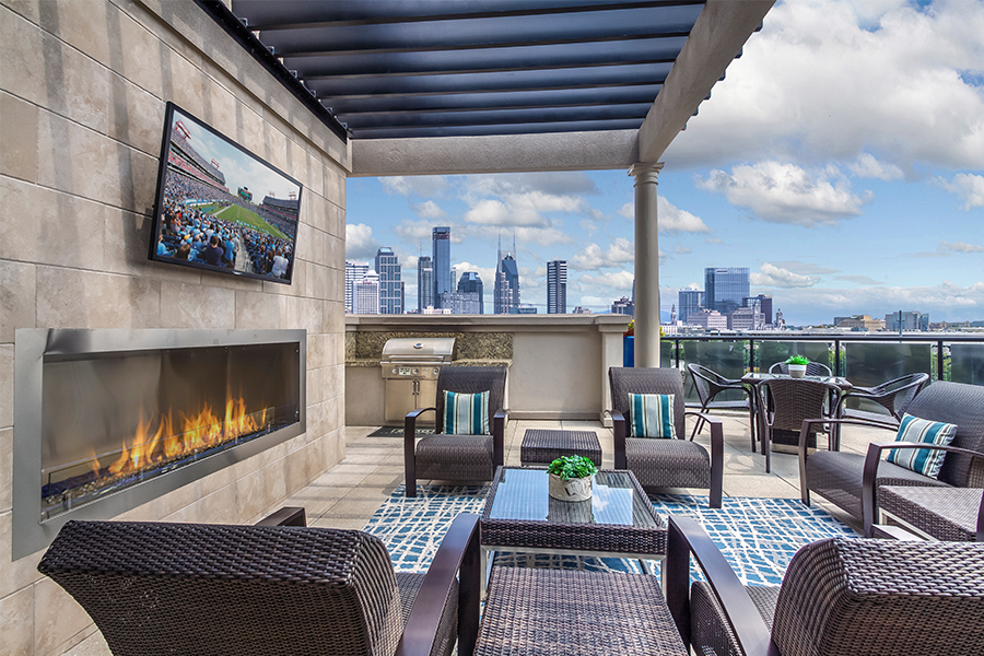 2700 Charlotte Ave Apartments in Nashville, TN - Rooftop