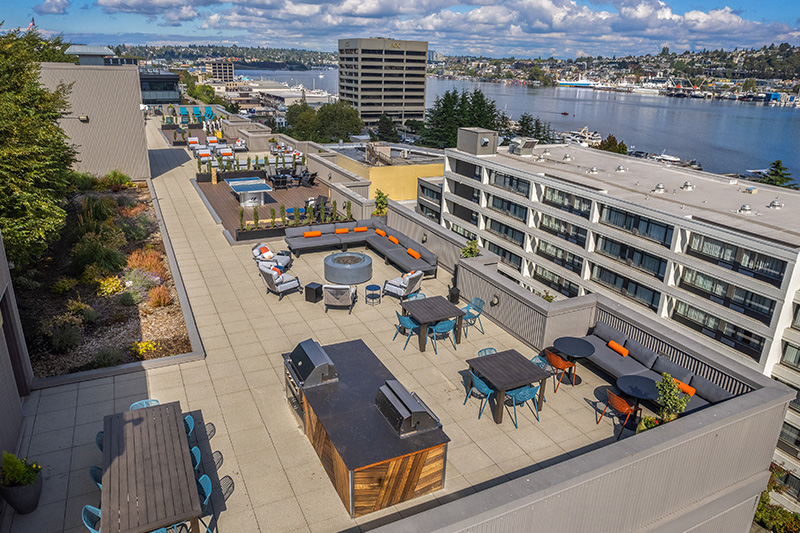 Neptune Apartments SLU in Seattle - Rooftop