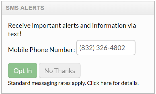 SMS Alerts | Text-to-Pay